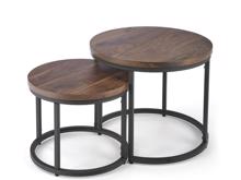 Fotogalerie Konferenční stolek OREO - ořech / černá