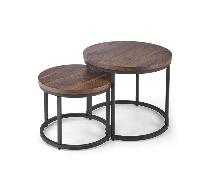 Fotogalerie Konferenční stolek OREO - ořech / černá