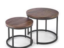 Fotogalerie Konferenční stolek OREO - ořech / černá