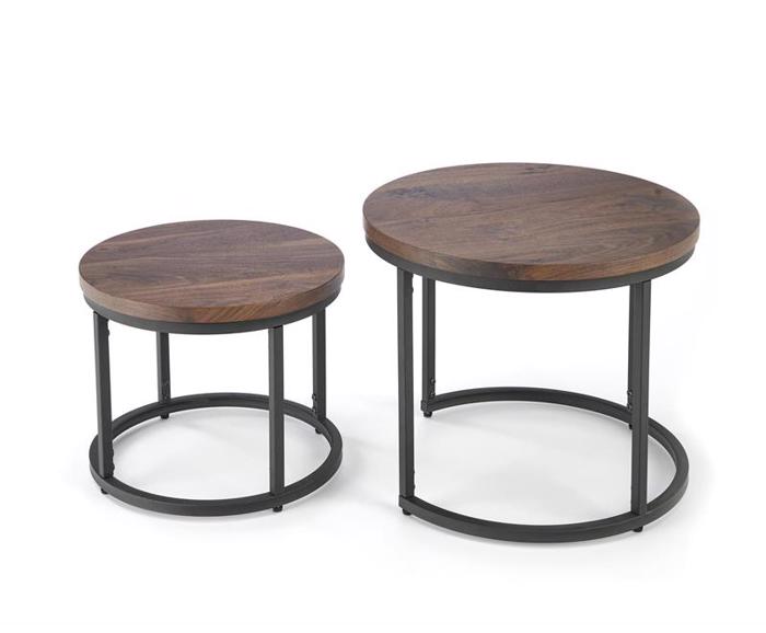 Fotogalerie Konferenční stolek OREO - ořech / černá