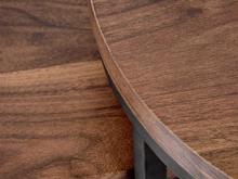 Fotogalerie Konferenční stolek OREO - ořech / černá