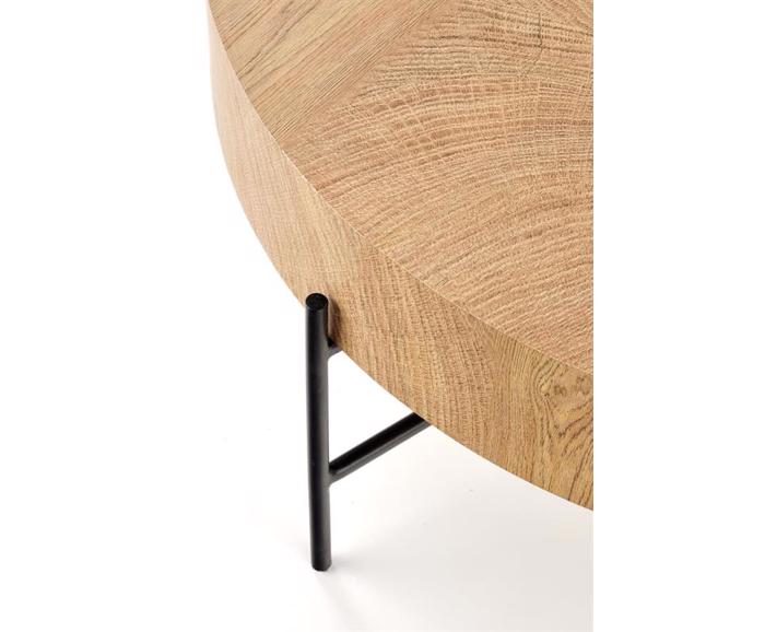 Fotogalerie Konferenční stolek BROOKLYN – dub přírodní / černá