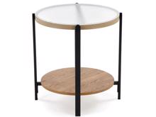 Fotogalerie Konferenční stolek KAMALA S – přírodní / černá