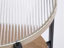 Fotogalerie Konferenční stolek KAMALA S – přírodní / černá