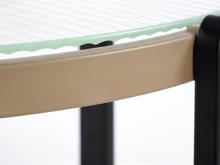 Fotogalerie Konferenční stolek KAMALA S – přírodní / černá