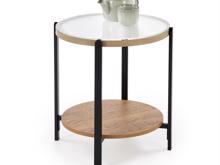 Fotogalerie Konferenční stolek KAMALA S – přírodní / černá