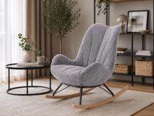 Fotogalerie Houpací křeslo LUIS – popel