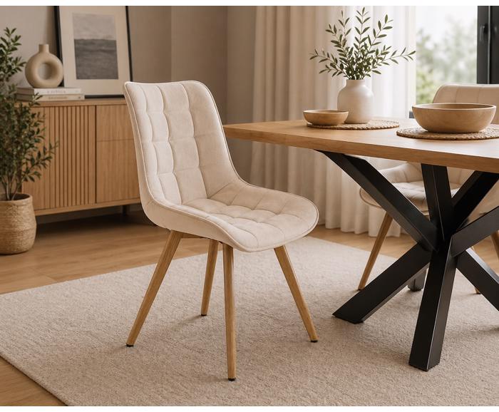 Fotogalerie Jídelní židle K332 WD – béžová