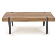 Fotogalerie Konferenční stolek TULUZA – ořech medový / černá