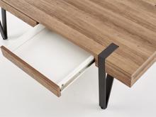 Fotogalerie Konferenční stolek TULUZA – ořech medový / černá