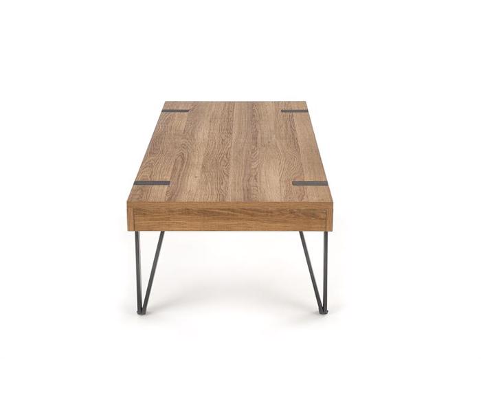 Fotogalerie Konferenční stolek TULUZA – ořech medový / černá