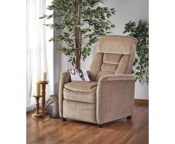 Fotogalerie Relaxační křeslo JORDAN – béžová