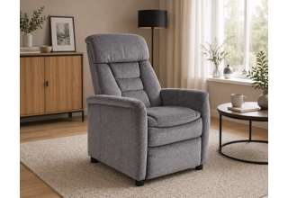 Relaxační křeslo JORDAN – popel