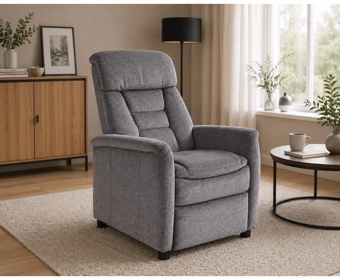 Fotogalerie Relaxační křeslo JORDAN – popel