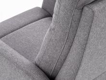 Fotogalerie Relaxační křeslo FELIPE – tmavý popel