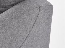 Fotogalerie Relaxační křeslo FELIPE – tmavý popel