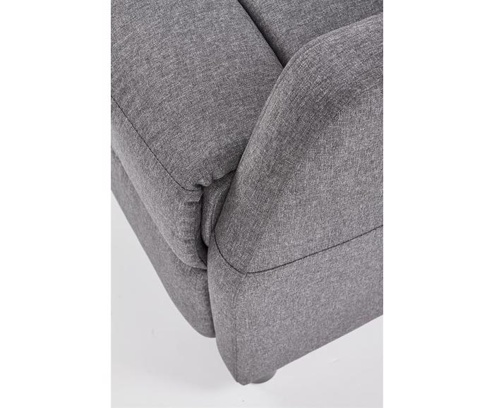 Fotogalerie Relaxační křeslo FELIPE – tmavý popel