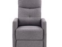 Fotogalerie Relaxační křeslo FELIPE – tmavý popel