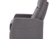 Fotogalerie Relaxační křeslo FELIPE – tmavý popel