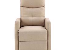 Fotogalerie Relaxační křeslo FELIPE – béžová