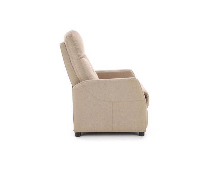Fotogalerie Relaxační křeslo FELIPE – béžová