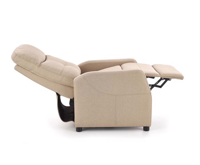 Fotogalerie Relaxační křeslo FELIPE – béžová