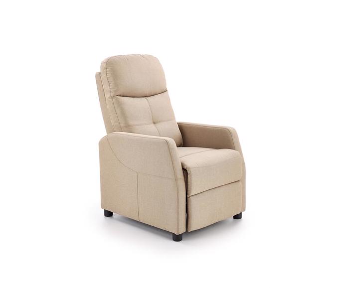Fotogalerie Relaxační křeslo FELIPE – béžová