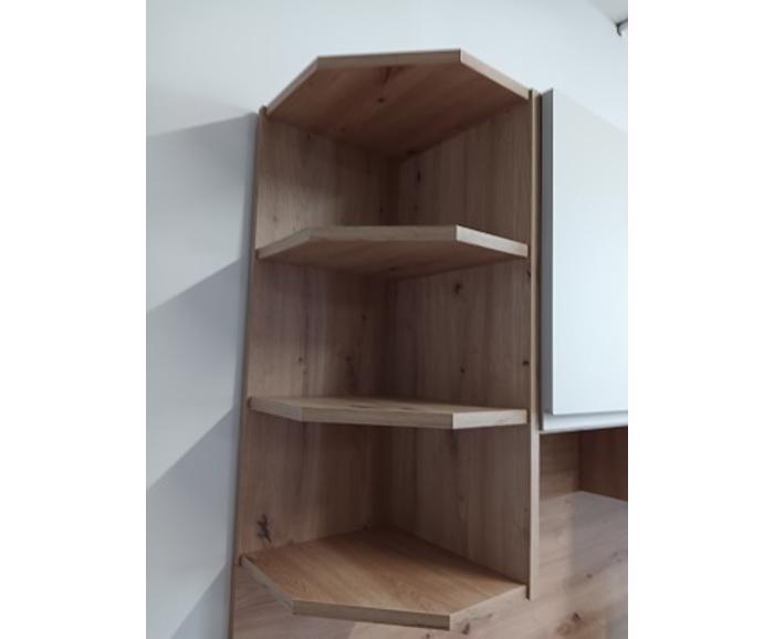 Fotogalerie Horní ukončovací police šířka 30 cm - W7 30 (30 cm) - kuchyně Carrini