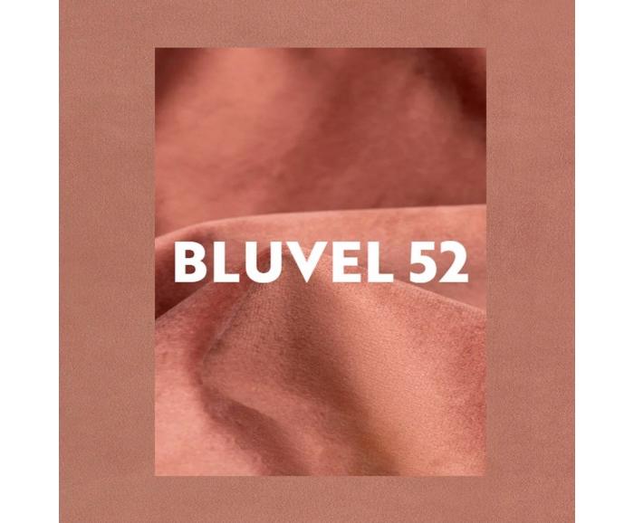 Detail látky bluvel 52 - odstín antická růžová