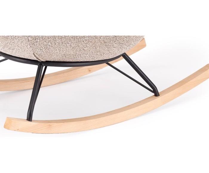 Designové houpací křeslo LEO - detail podnože