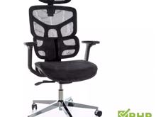 Fotogalerie Ergonomická kancelářská židle EQ-1, černá (nosnost 150 kg)
