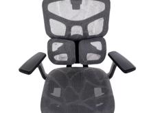 Fotogalerie Ergonomická kancelářská židle EQ-1, šedá (nosnost 150 kg)