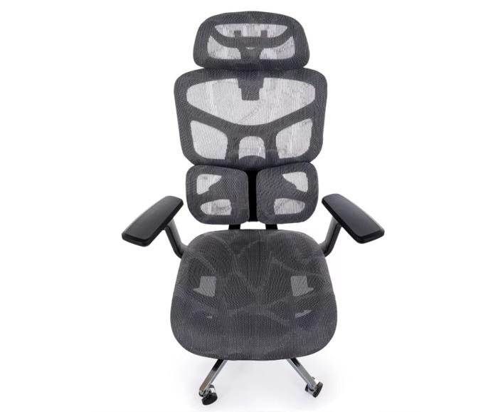 Fotogalerie Ergonomická kancelářská židle EQ-1, šedá (nosnost 150 kg)