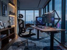 Fotogalerie Ergonomická kancelářská židle EQ-1, šedá (nosnost 150 kg)