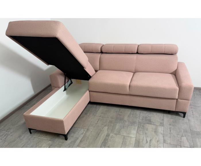 Fotogalerie Rozkládací rohová sedací souprava do L Metrix Mini