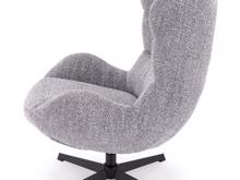Fotogalerie Otočné designové křeslo JACKIE - šedá 