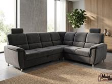 Fotogalerie Rohová sedací souprava Demo Medium HR 40 s funkcí relax, šedá, levá