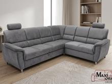 Fotogalerie Rohová sedací souprava Demo Medium HR 40 s funkcí relax, šedá, levá