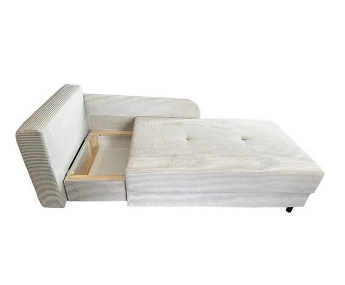 Rozkládací pohovka Junior 150x85 cm s úložným prostorem