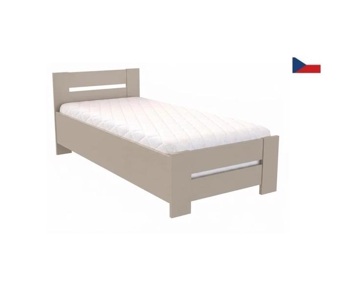 Fotogalerie Zvýšená postel 90 x 200 cm s úložným prostorem a polohovacím roštem Bára