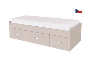 Zvýšená postel s úložným prostorem Nemo 90x200 cm, bez čel