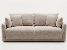 Fotogalerie Pohovka na každodenní spaní Perla 160x200 cm - bílá káva