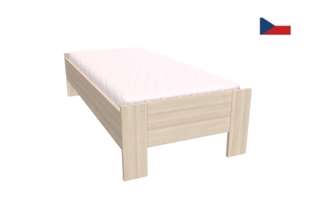 Zvýšené jednolůžko 80x200 cm s nastavitelnou výškou Nedo, bočnice 18mm