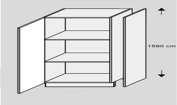  Výška bočnice 159